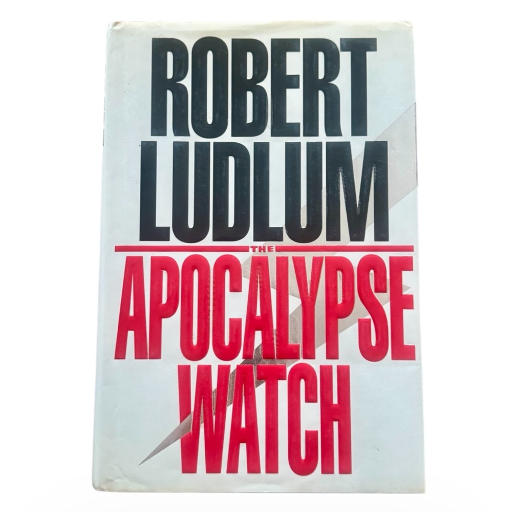 The Apocalypse Watch by Robert Ludlum Hardcover 1995 Bantam Thriller Novel